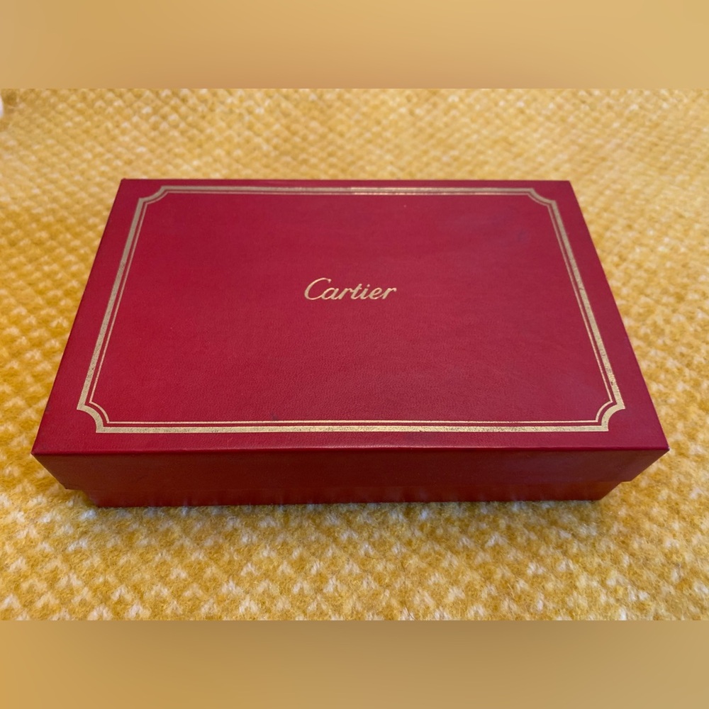 Vintage Cartier Box with 27 envelope